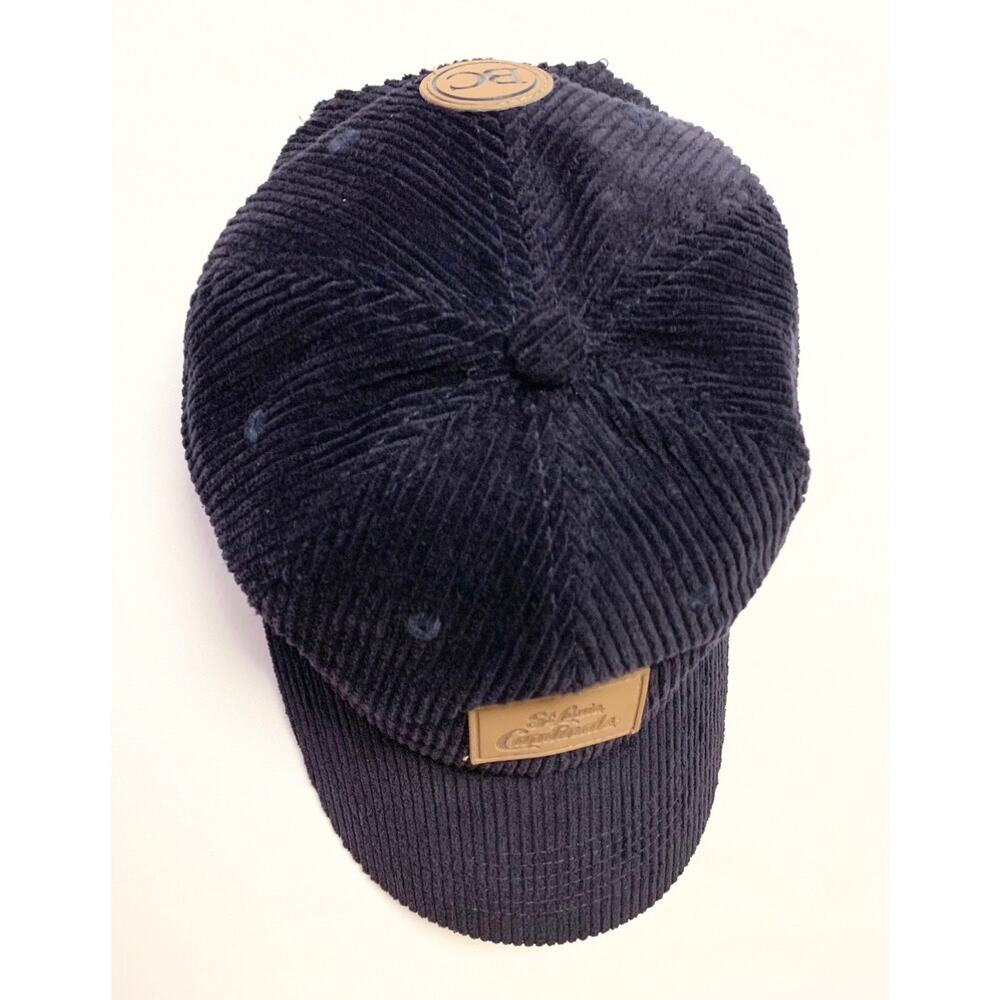 ST. LOUIS CARDINALS FANS: It’s Your New Navy Blue Corduroy Adjustable Cotton Cap - Picture 6 of 12